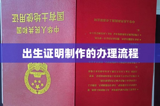 后龙出生证明制作的办理流程